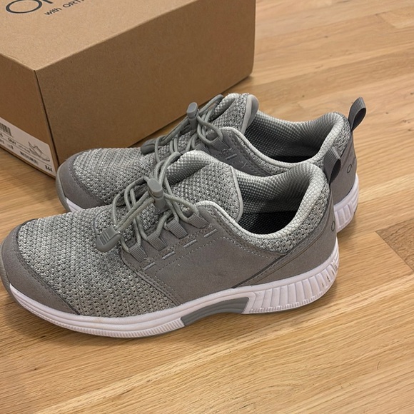 Orthofeet Gray Athletic Shoes - Picture 8 of 9